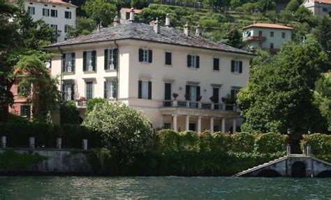 Italian American George Clooney Villa Lake Como Italy