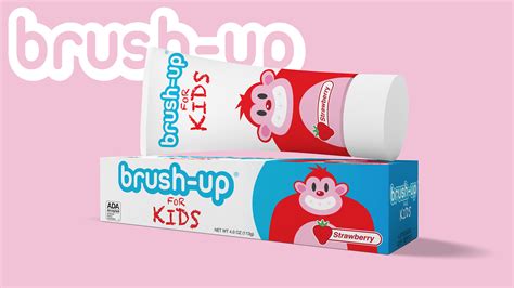 Childrens Toothpaste Package Design On Behance