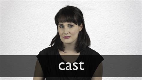 How To Pronounce Cast In British English Youtube