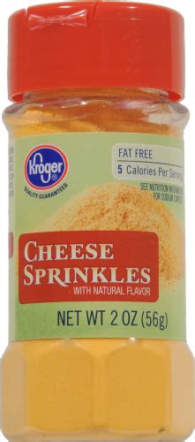 Kroger Cheese Sprinkles 2 Oz Fred Meyer