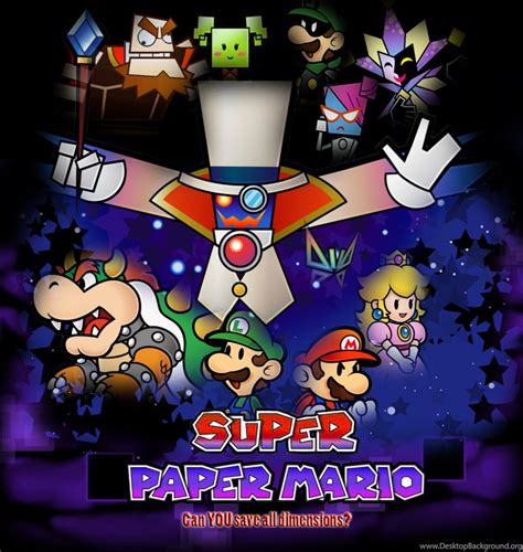Super Paper Mario Wallpaper Images Desktop Background