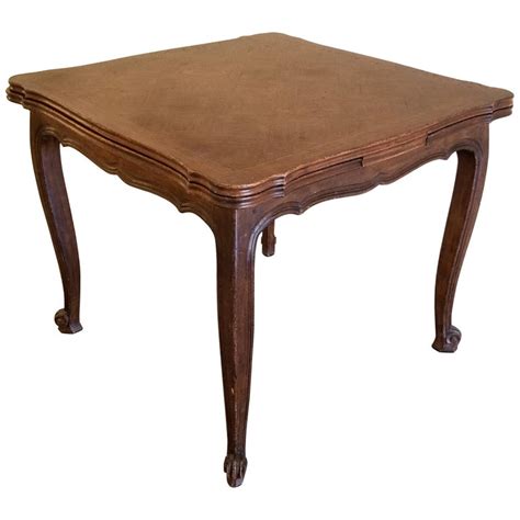 French dining furniture for the look of provence or paris. Compact French Provincial Draw-Leaf Dining Table For Sale ...