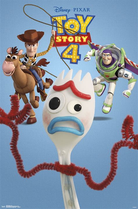 Disney Pixar Toy Story 4 Trio Wall Poster 22375 X 34
