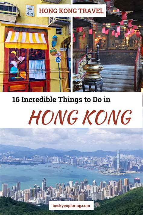 16 Incredible Things To Do In Hong Kong Hong Kong Travel Hong Kong