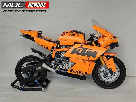 Lego Moc Ktm Motogp By Moc Nemooz Rebrickable Build With Lego