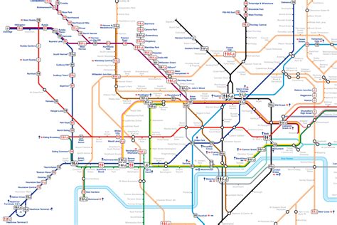 La Mappa Della Tube Di Londra Che Mostra Le Migliori Attrazioni Vicine