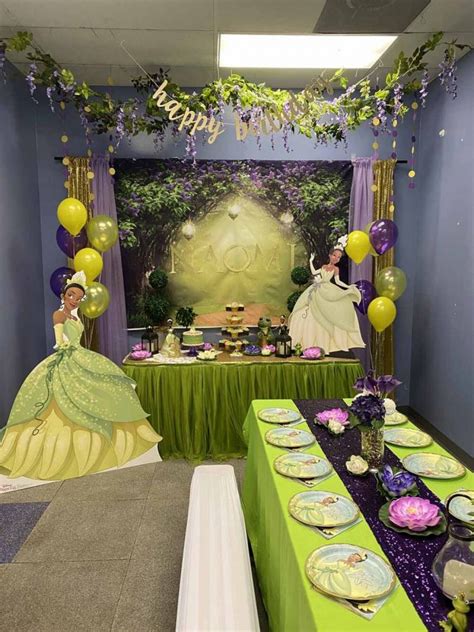 Patrick's day party puts style ahead of kitsch. Princess And The Frog Tianna Party Decorations Orlando Fl ...