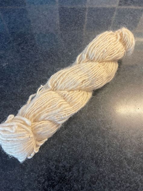 Hand Spun Wool Acrylic Blended Yarn Wonky Weaver