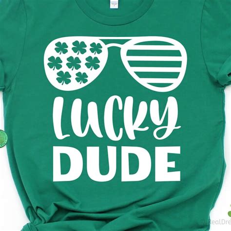 One Lucky Dude Svg Etsy
