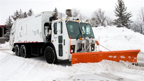 Garbage Truck Turned Snow Plow Gets Mixed Review From City Staff