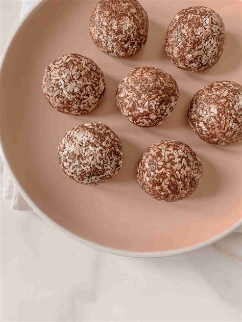 Chocolate Coconut Protein Balls Recipe Nourish Your Glow