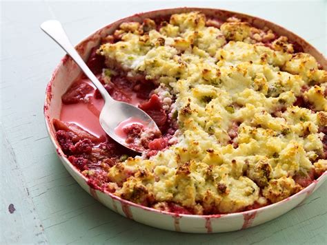 This was, to my surprise, super easy and super delicious. Recipe - Gluten Free Rhubarb Ricotta and Coconut Crumble ...