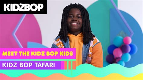 Meet The Kidz Bop Kids Kidz Bop Tafari Youtube