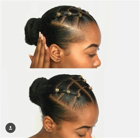 I can't cornrow | no problem abeg! Ten Natural Hair Winter Protective Hairstyles Without ...