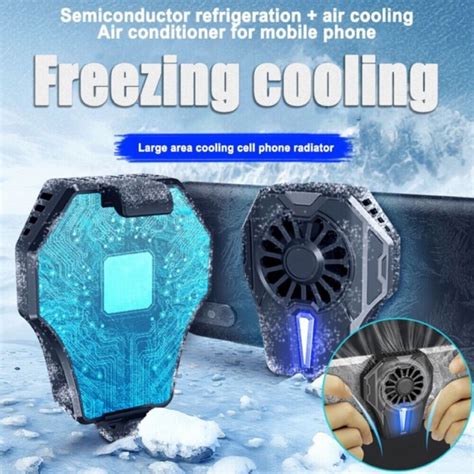 Pugb Memo Mobile Phone Radiator Gaming Cooler Cooling Fan Heat Sink