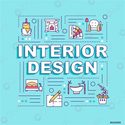 Interior Design Word Concepts Banner 2236555 
