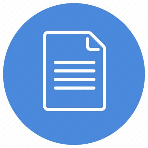 Content, document, file, paper, read, sheet, text icon