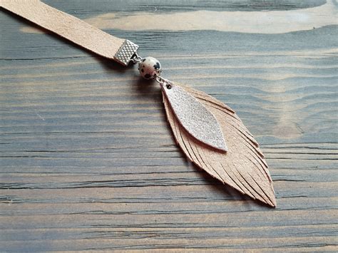 leather bookmark handmade bookmark leather t for her 3rd etsy