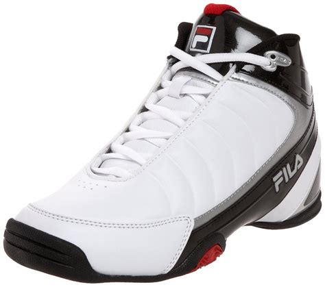 Fila Mens Dls Game White Sports Shoes Basketball Shoes Websites