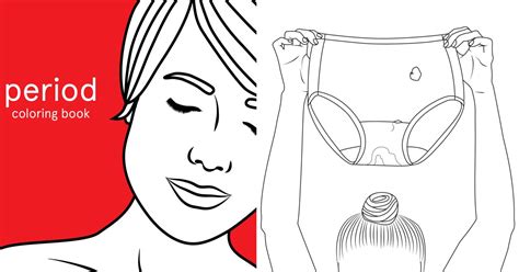 See The First Period Themed Coloring Book Teen Vogue
