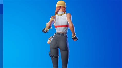 Fortnite Thicc Aura Skin Does Thicc Party Hips Dance Thicc Youtube