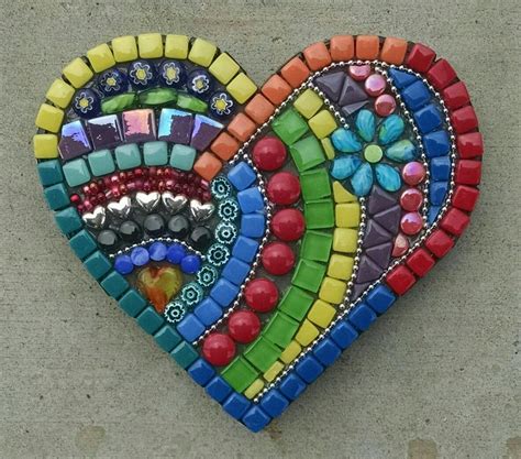 Incredible Mosaic Hearts Artofit