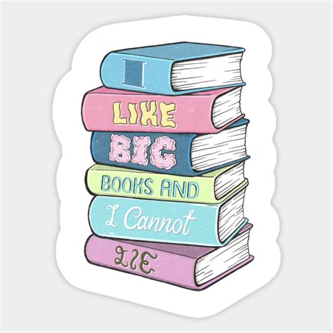 Books Books Sticker Teepublic