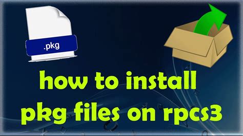 How To Install Pkg Files On Rpcs3 Rpcs3 Pkg Install Youtube