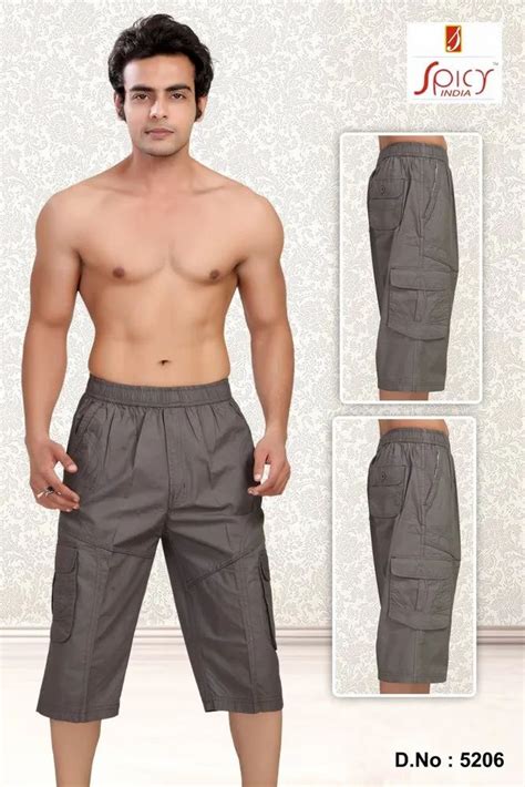 Men Capris At Best Price In Mumbai By Spicy Clothing India Pvt Ltd