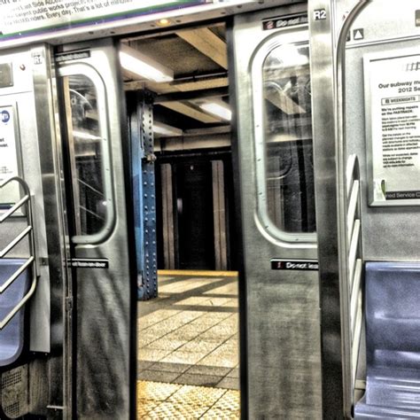 Subway Doors Nyc Street Subway Nyc