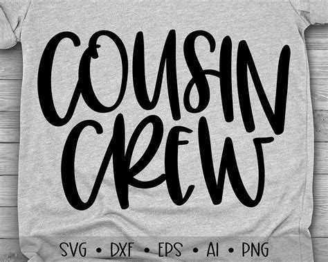 Cousin Crew Svg Cousin Svg Best Cousin Svg Cousin Quotes - Etsy UK