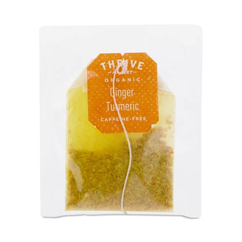 Organic Ginger Turmeric Tea Thrive Market