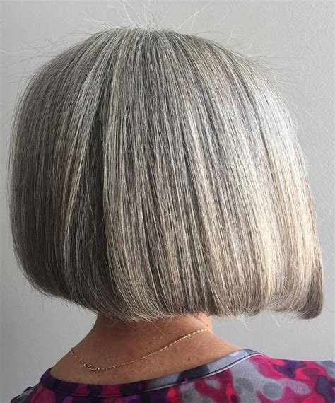 50 Gray Hair Styles Trending In 2023 Hair Adviser Bob Hairstyles For Thick Grey Bob