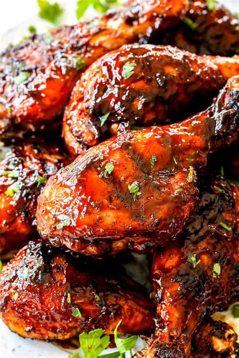 Grilled Bbq Chicken With Homemade Bbq Sauce Video