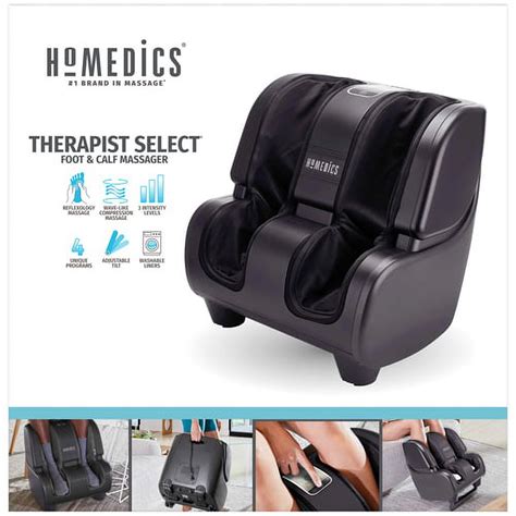 Homedics Therapist Select Foot And Calf Massager Fms 400j