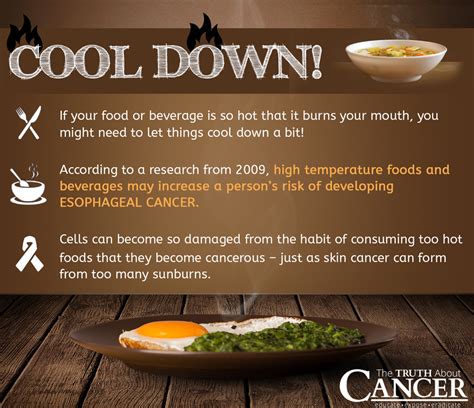 Food can actually make your throat feel a little worse, because it scrapes an already raw area. Can Hot Foods and Drinks Cause Esophageal Cancer?