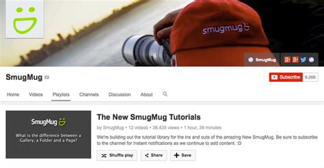 New Video Tutorials To Help You Get The Most Out Of Smugmug By