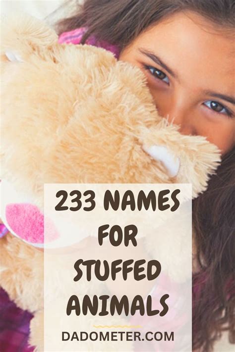 Stuffed Animal Names Artofit