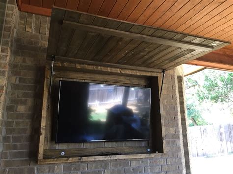 Diy Waterproof Outdoor Tv Enclosure Diys Urban Decor