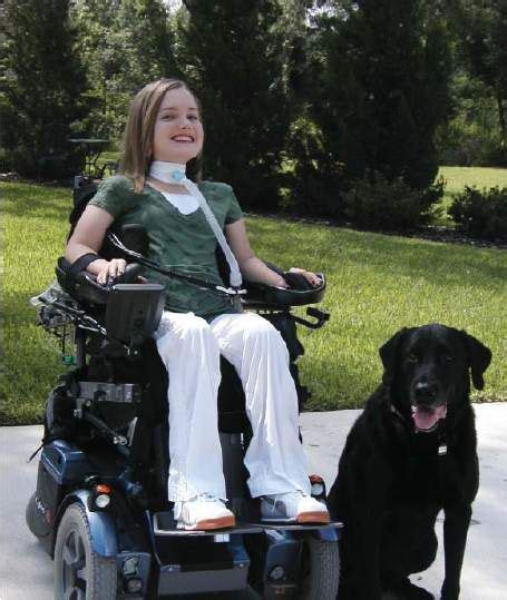 Quadriplegic Woman Backpack Vacuum Medical Art Quads Wheelchair