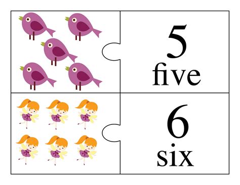 Fairy And Friends And Vehicle Counting Flash Cards And 2 Part Counting