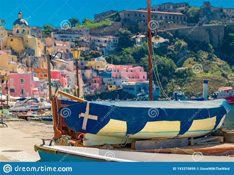 Editorial Houses Of Procida Island Editorial Stock Image Image Of