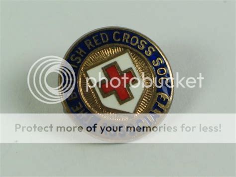Vintage British Red Cross Enamel Badge
