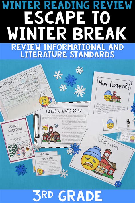 This 3rd grade escape room is a great way to practice the ELA standards