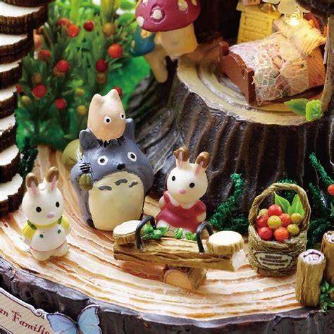 Have a blast with all the fun anime themed japanese candy! DIY Resin Anime Cottages Music Box My Neighbor Totoro ...