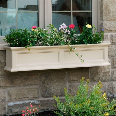 30 Neat And Beautiful Self Watering Window Box Window Box Flowers