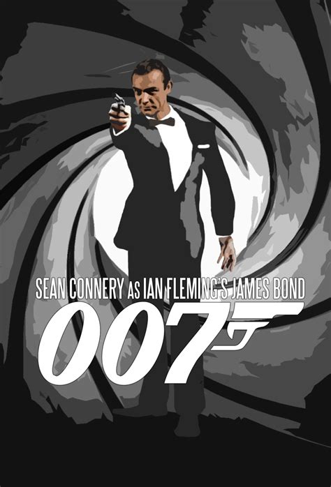Sean Connery As 007 James Bond Movies James Bond Movie Posters
