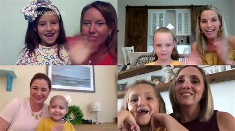 4 Girls Reunite After Bonding As Cancer Survivors