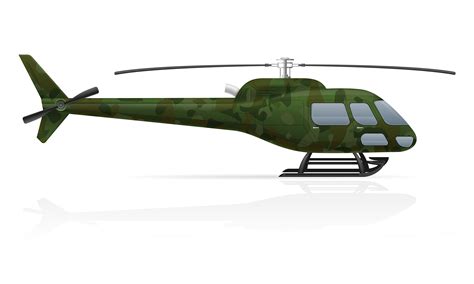 Ilustración De Vector De Helicóptero Militar 488193 Vector En Vecteezy