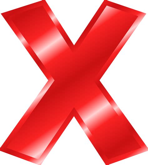 Big X Png Free Logo Image